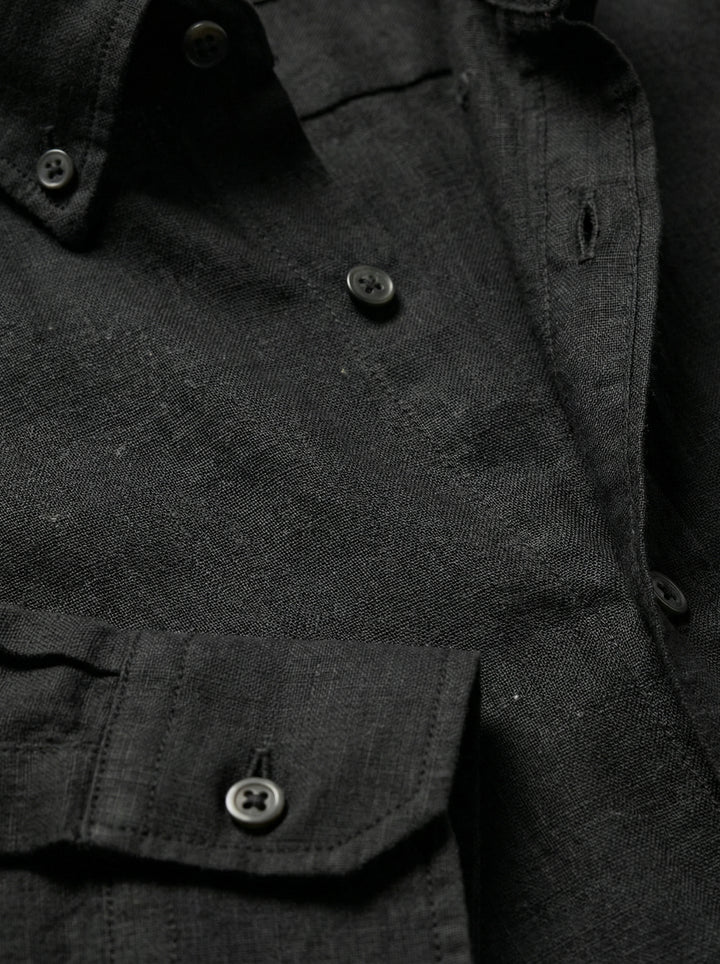 Sorello Linen Shirt – Classic Black