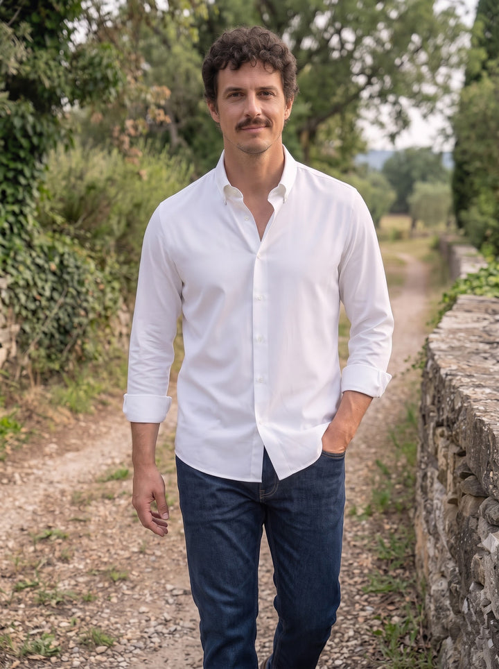 Averon Premium Shirt – Pure White