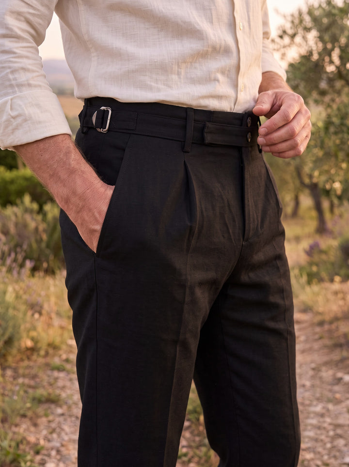 The Arden Premium Tailored Trouser – Nero