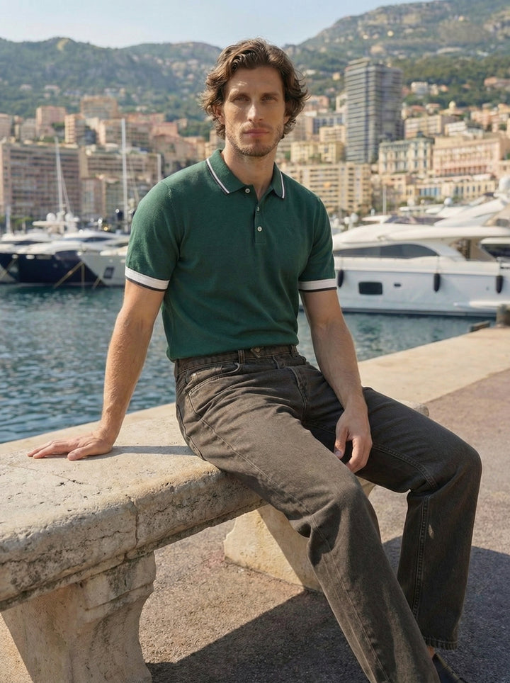 Velano Straight Fit Denim – Coffee Brown