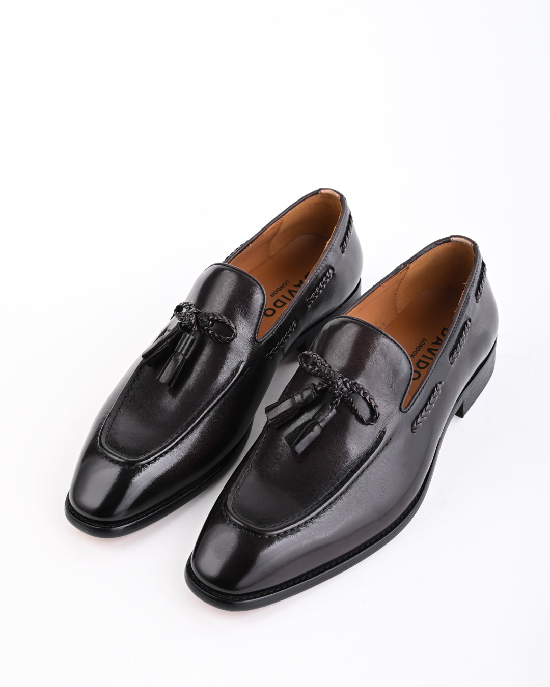 Cordwain Verona Tassel Loafers – Midnight Espresso