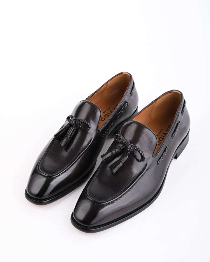 Cordwain Verona Tassel Loafers – Midnight Espresso