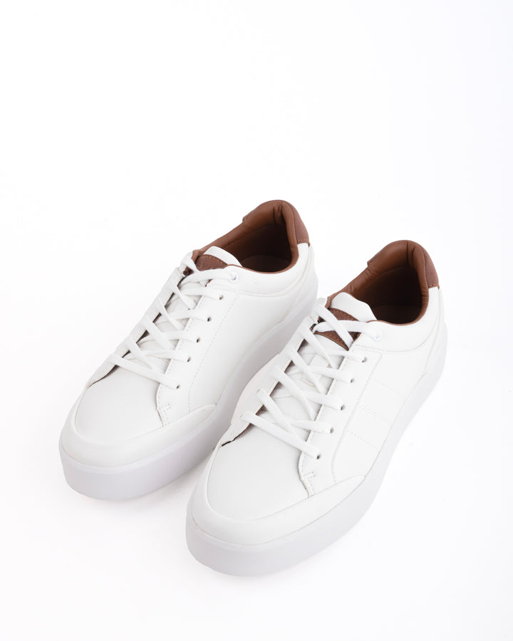 Stravik Platform Sneakers – Alpine White