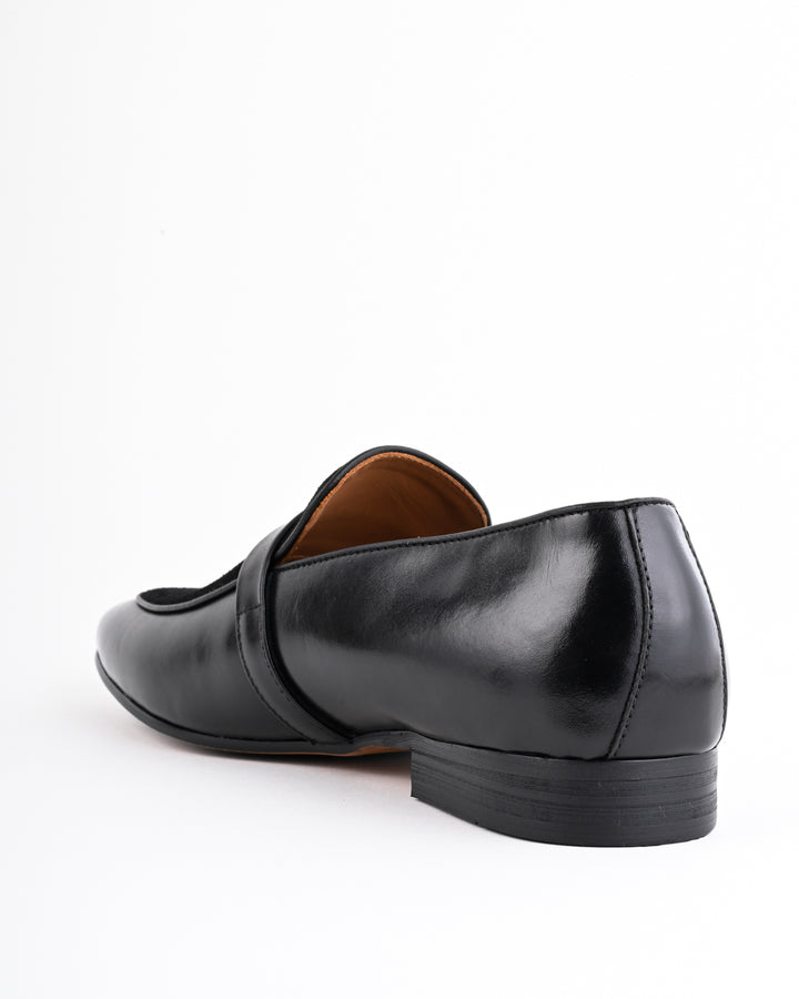 Cordwain Montevero Suede Loafers – Eclipse Noir
