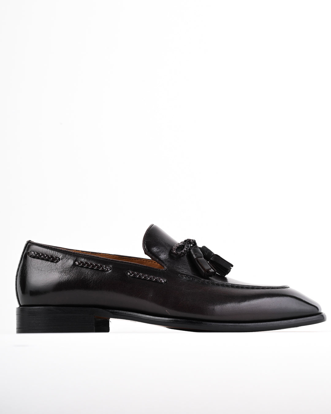 Cordwain Verona Tassel Loafers – Midnight Espresso