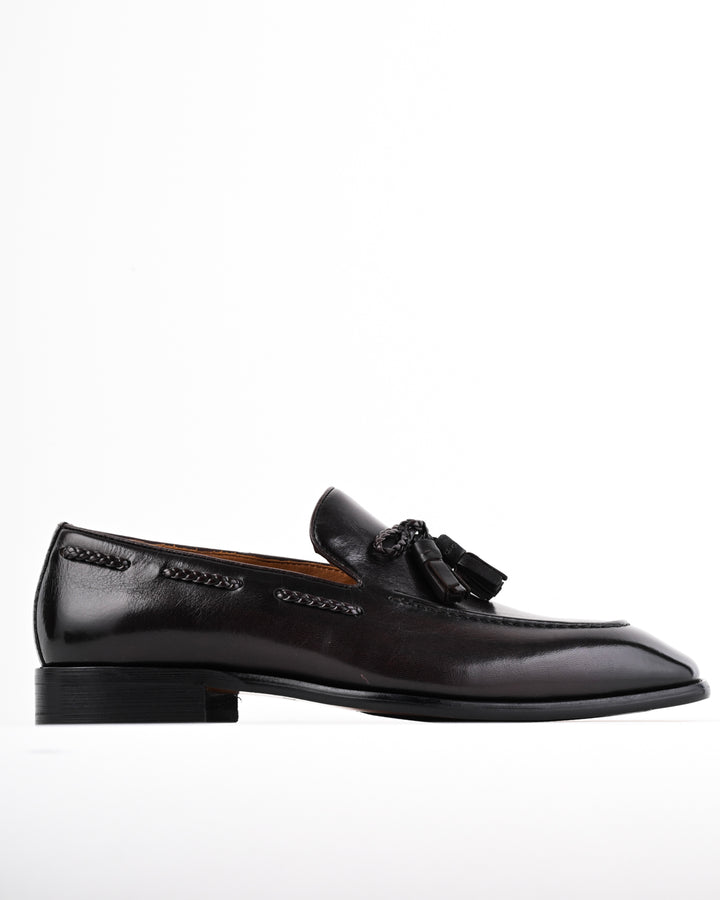 Cordwain Verona Tassel Loafers – Midnight Espresso