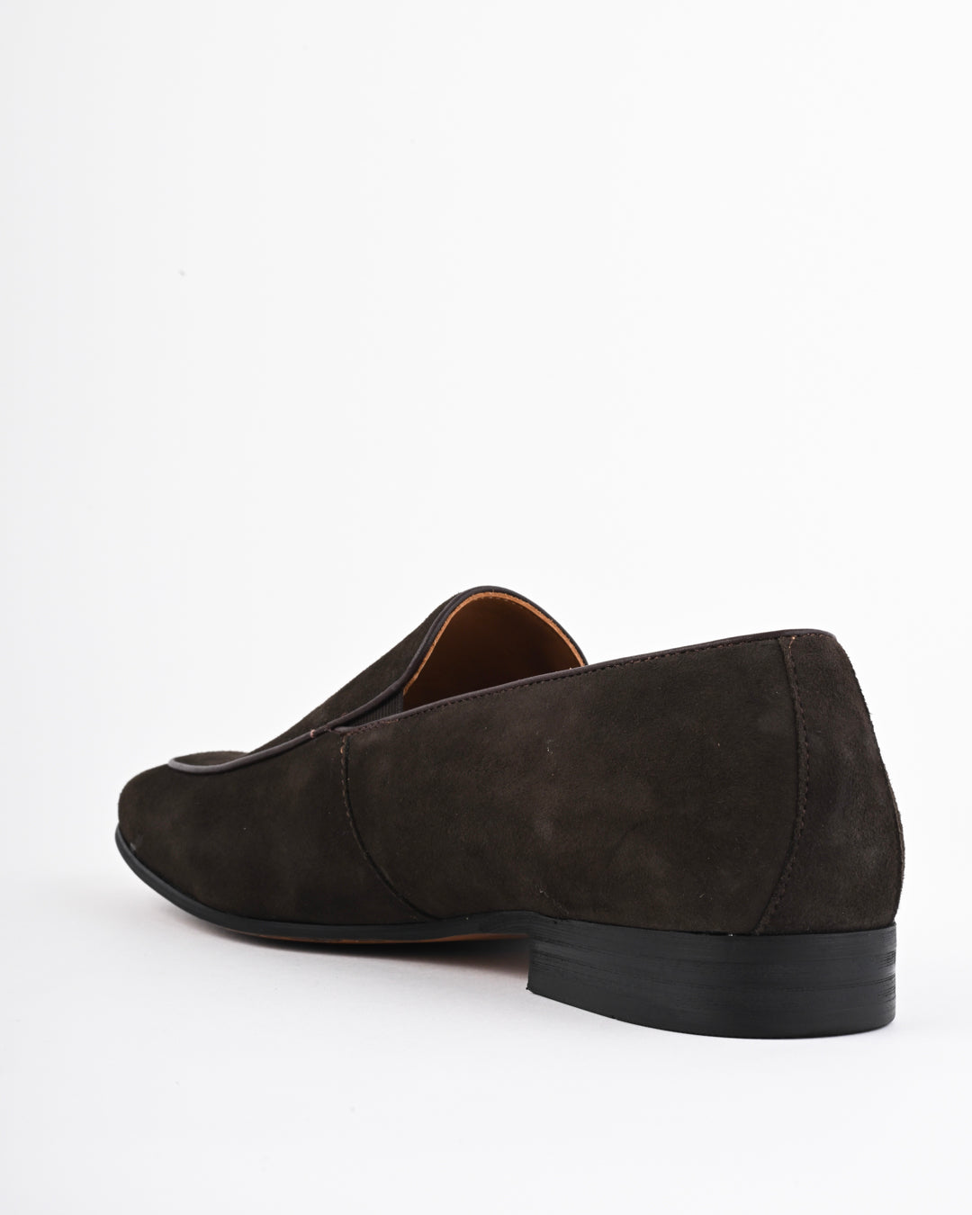 Cordwain Riviera Suede Loafers – Espresso Moss
