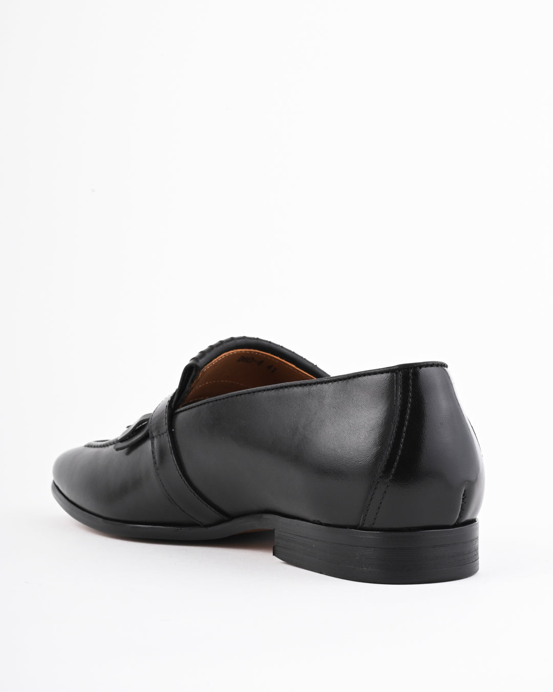 Cordwain Monaco Fringe Monk Loafers – Onyx Black