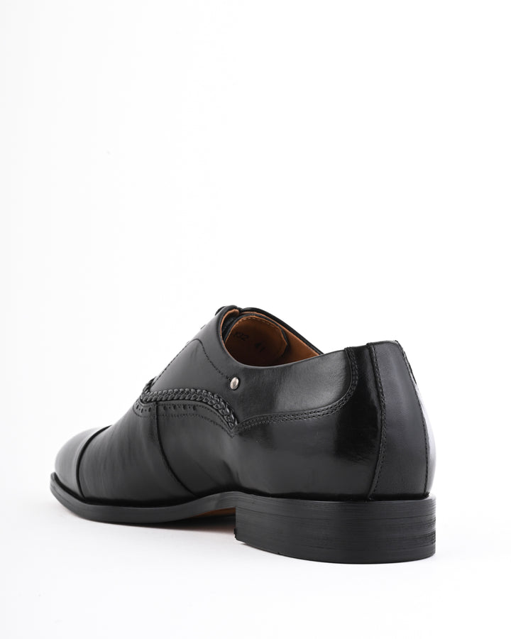 Cordwain Astoria Captoe Oxfords – Imperial Black