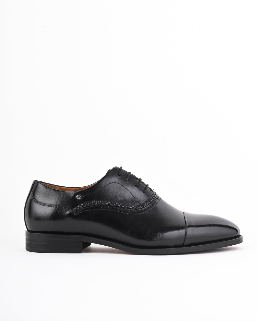 Cordwain Astoria Captoe Oxfords – Imperial Black