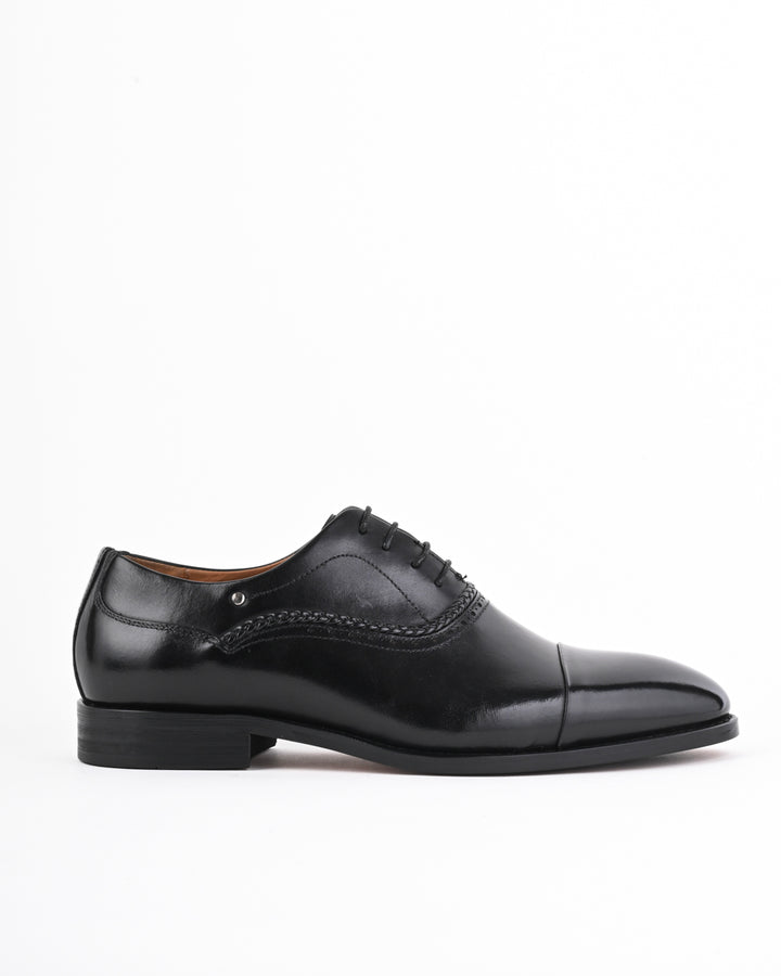 Cordwain Astoria Captoe Oxfords – Imperial Black