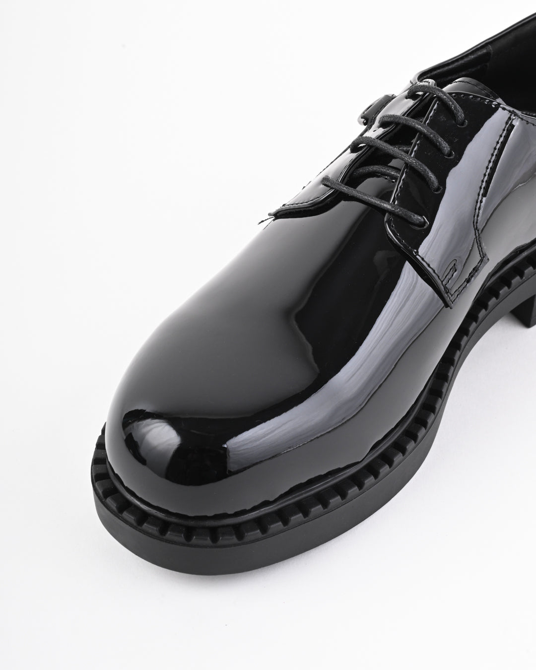 Velmori Patent Derbies – Midnight Black