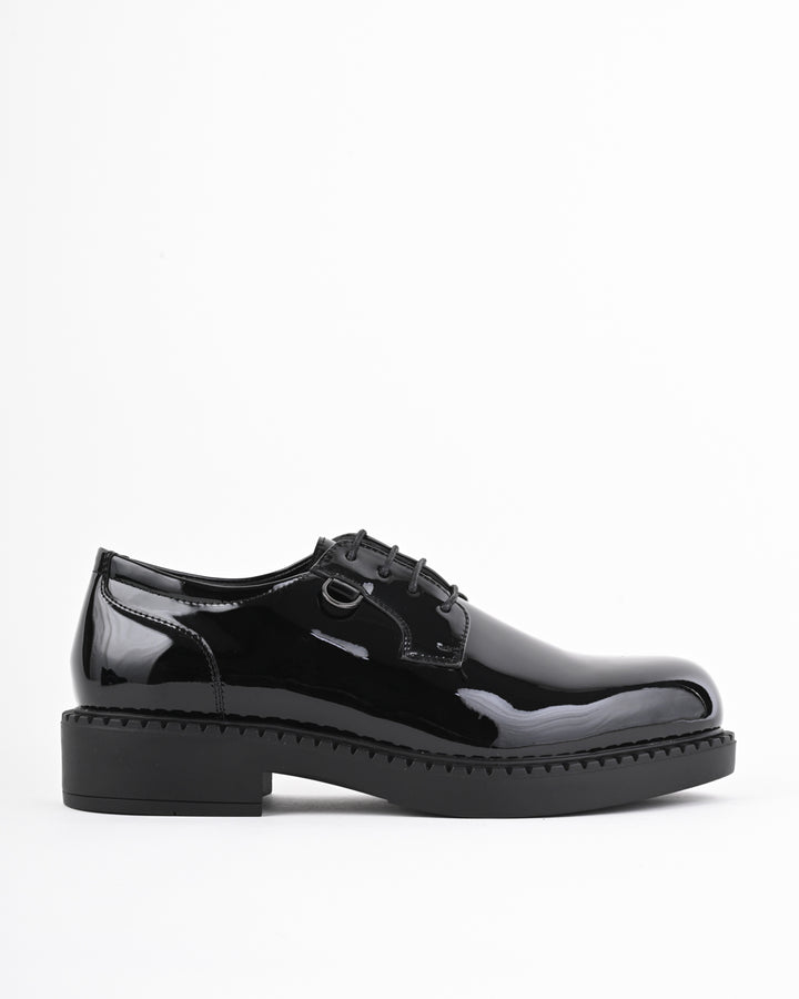 Velmori Patent Derbies – Midnight Black