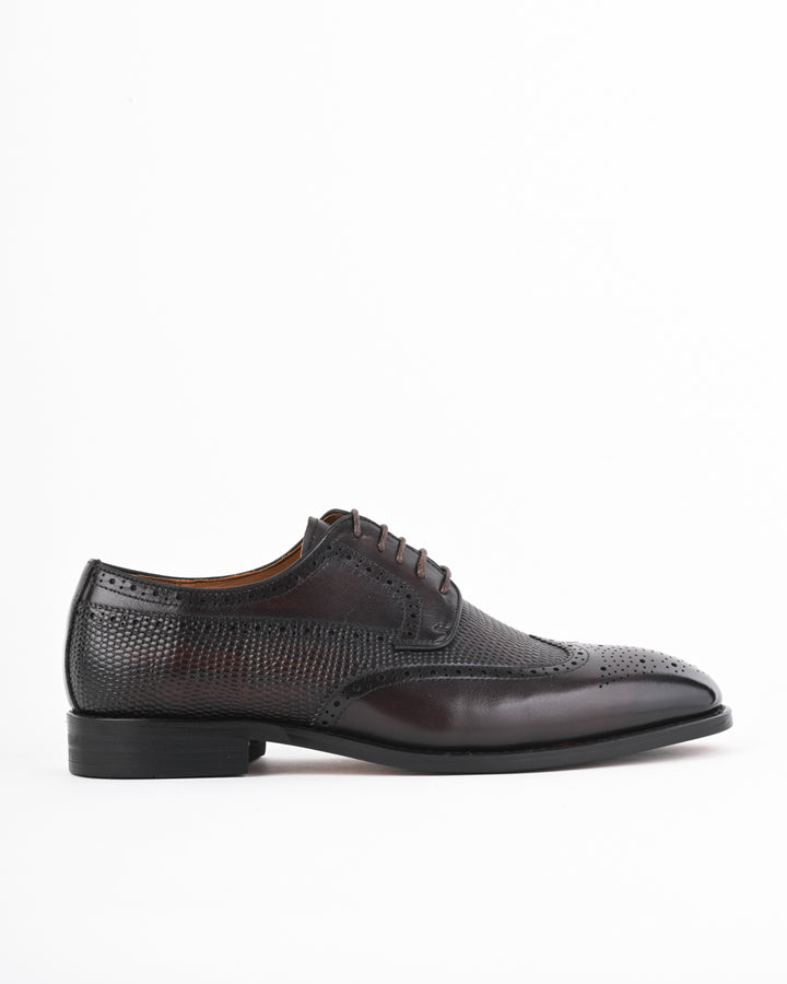 Cordwain Verona Brogue Oxfords – Obsidian Noir