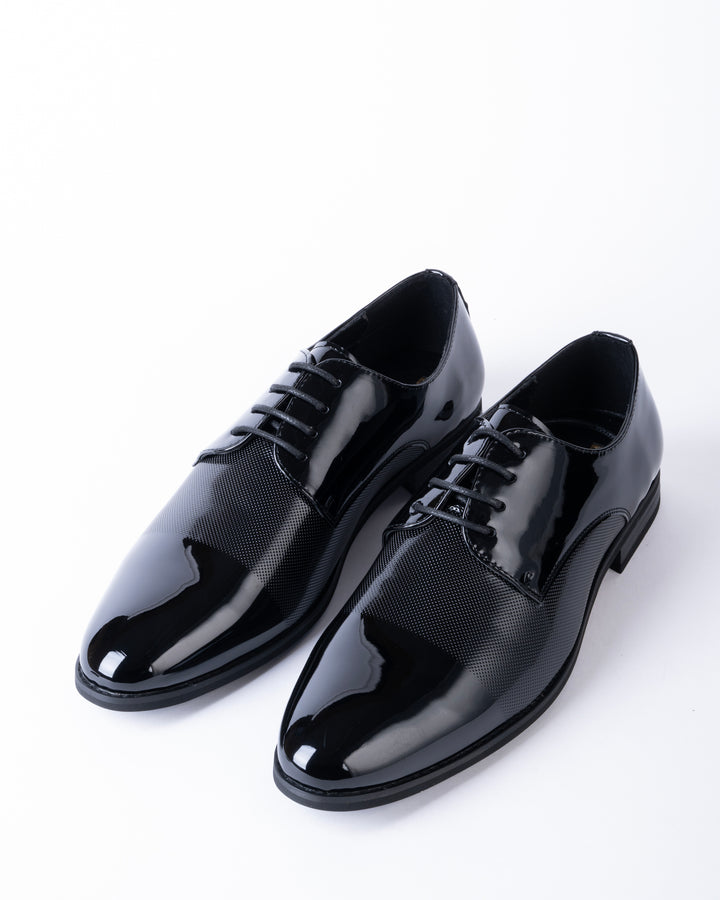 Monarch Patent Oxfords – Obsidian Black