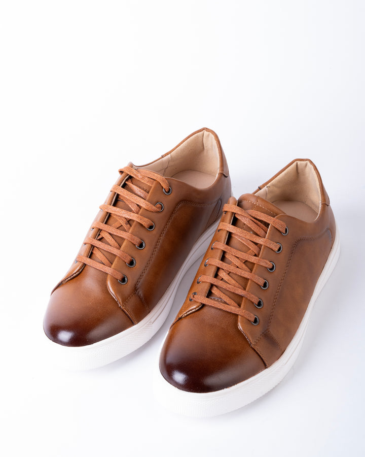 Lucca Court Sneakers – Burnished Chestnut