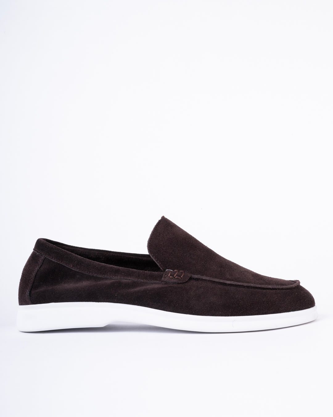 Cordwain Bellagio Suede Loafers – Espresso Noir
