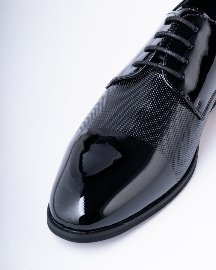 Monarch Patent Oxfords – Obsidian Black