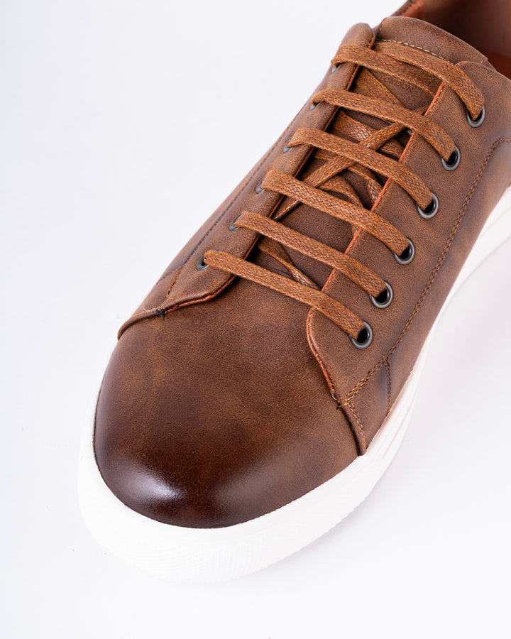 Lucca Court Sneakers – Burnished Chestnut