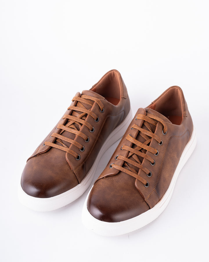 Lucca Court Sneakers – Burnished Chestnut