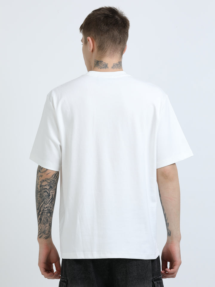 Art Patch Pocket Tee – Pure White