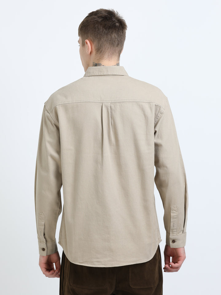 Herringbone Utility Shirt