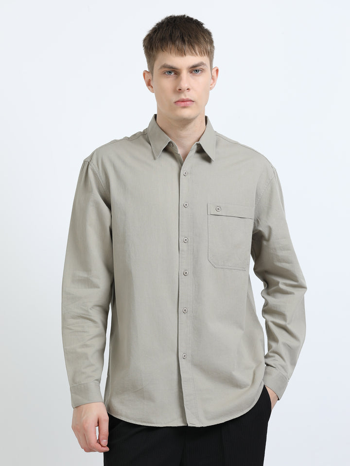 Essential Signature Long Sleeve Shirt