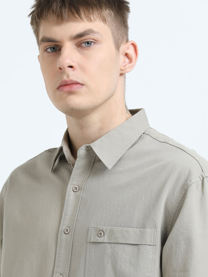 Essential Signature Long Sleeve Shirt