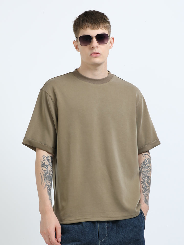 Signature Oversized Crew Neck Tee