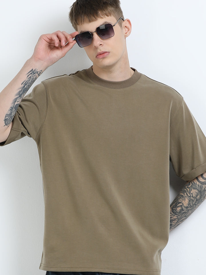 Signature Oversized Crew Neck Tee