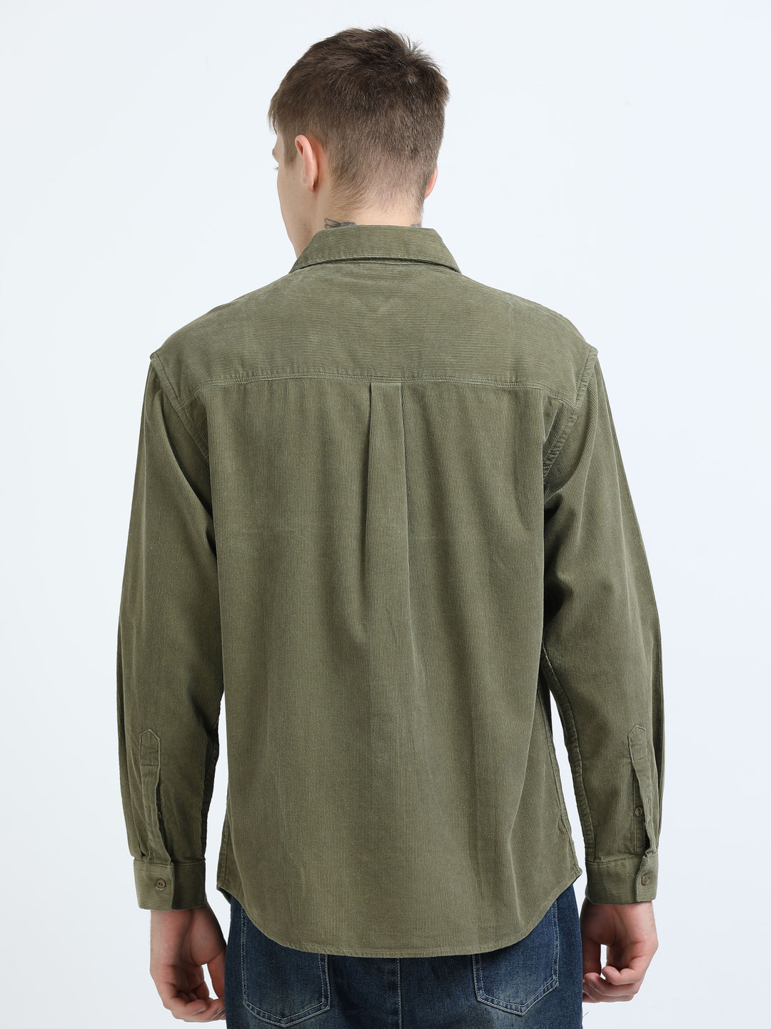 Textured Cotton Casual Shirt