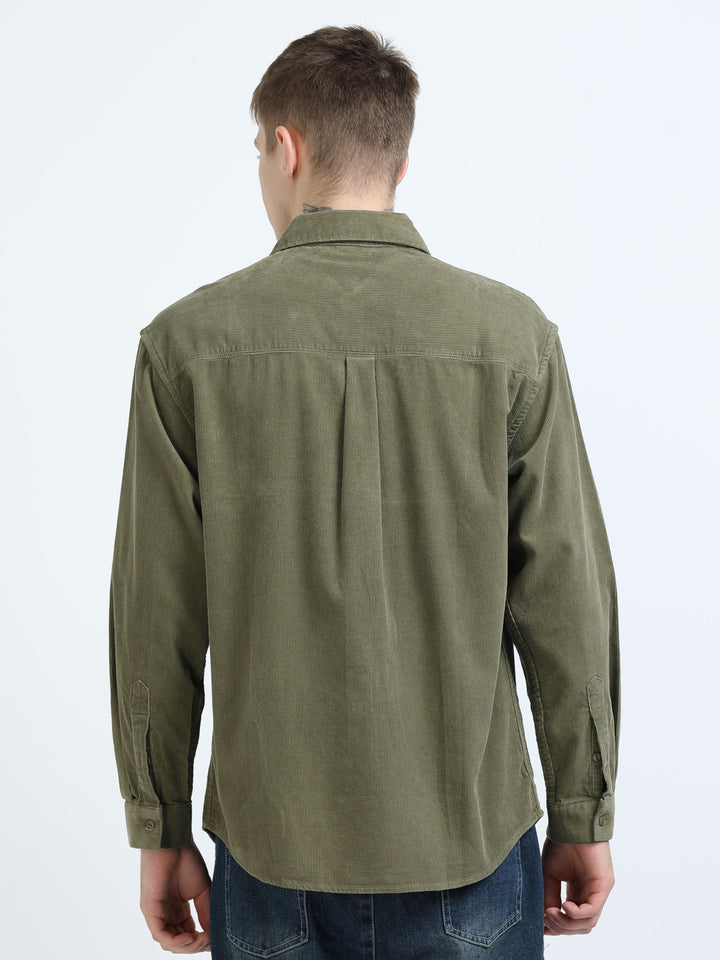 Textured Cotton Casual Shirt