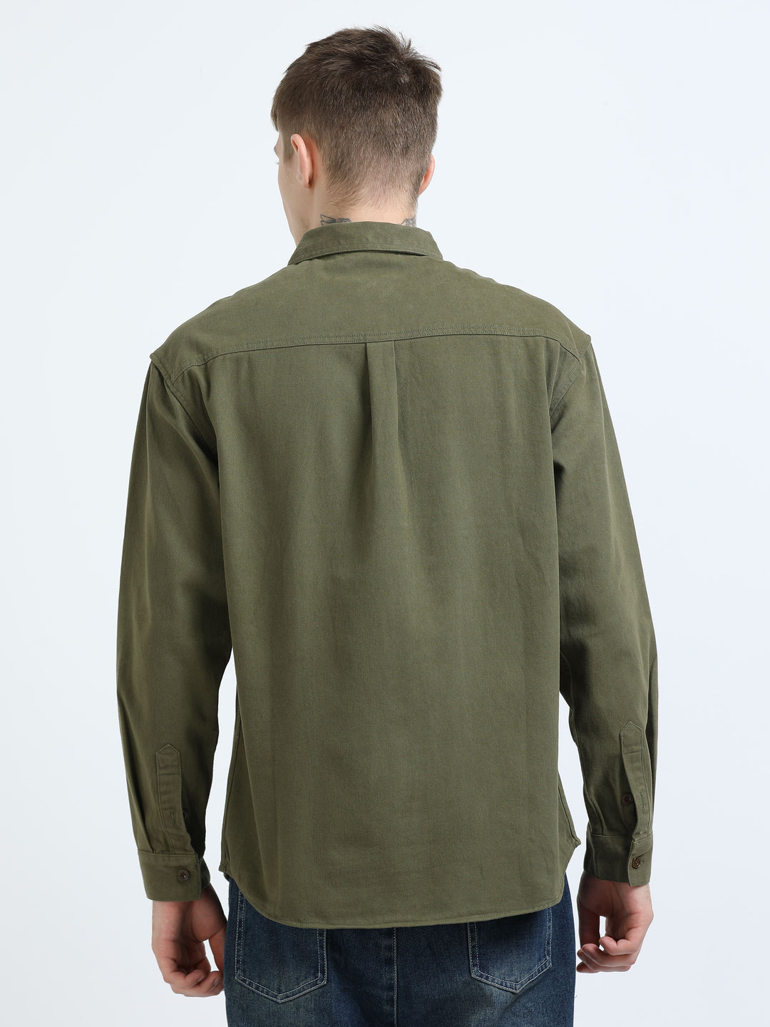 Herringbone Utility Shirt