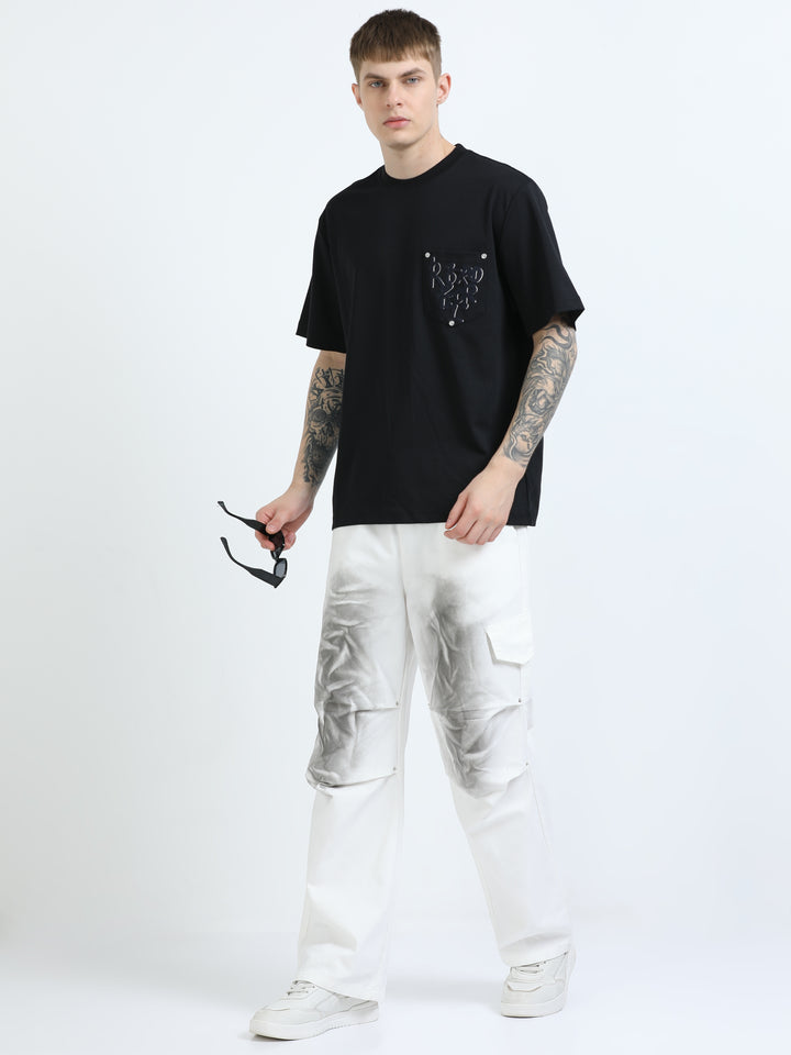 Art Patch Pocket Tee – Jet Black