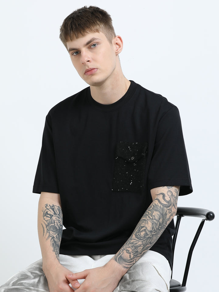 Modern Patch Pocket Oversized Tee