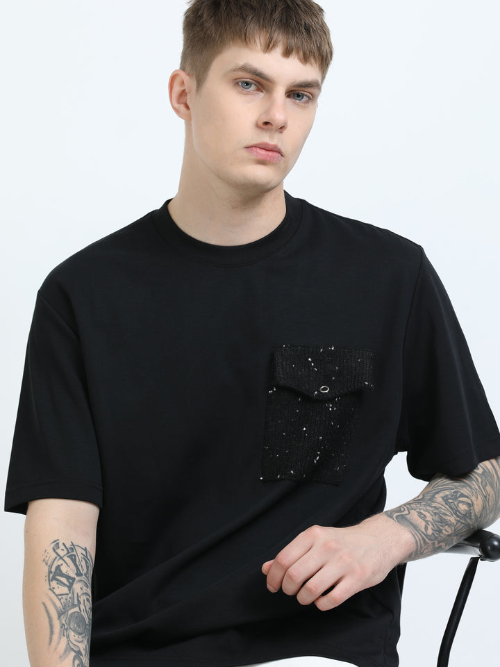 Modern Patch Pocket Oversized Tee