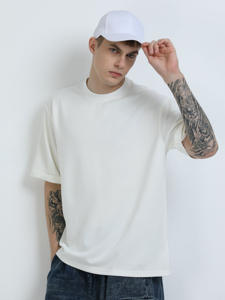 Signature Oversized Crew Neck Tee