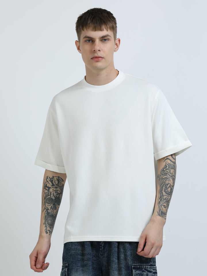 Signature Oversized Crew Neck Tee