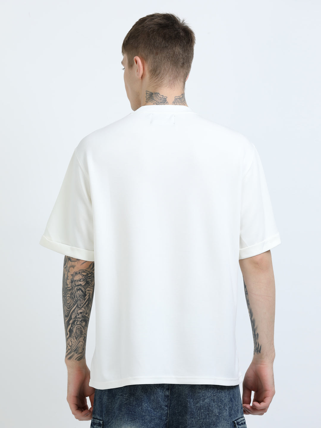 Signature Oversized Crew Neck Tee