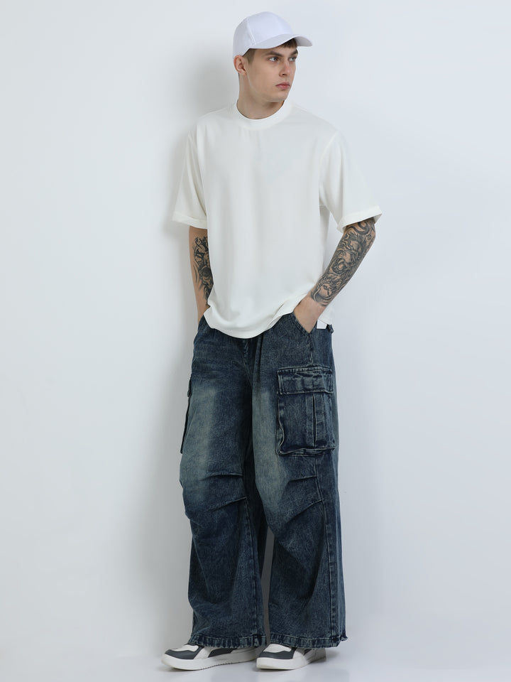 Signature Oversized Crew Neck Tee
