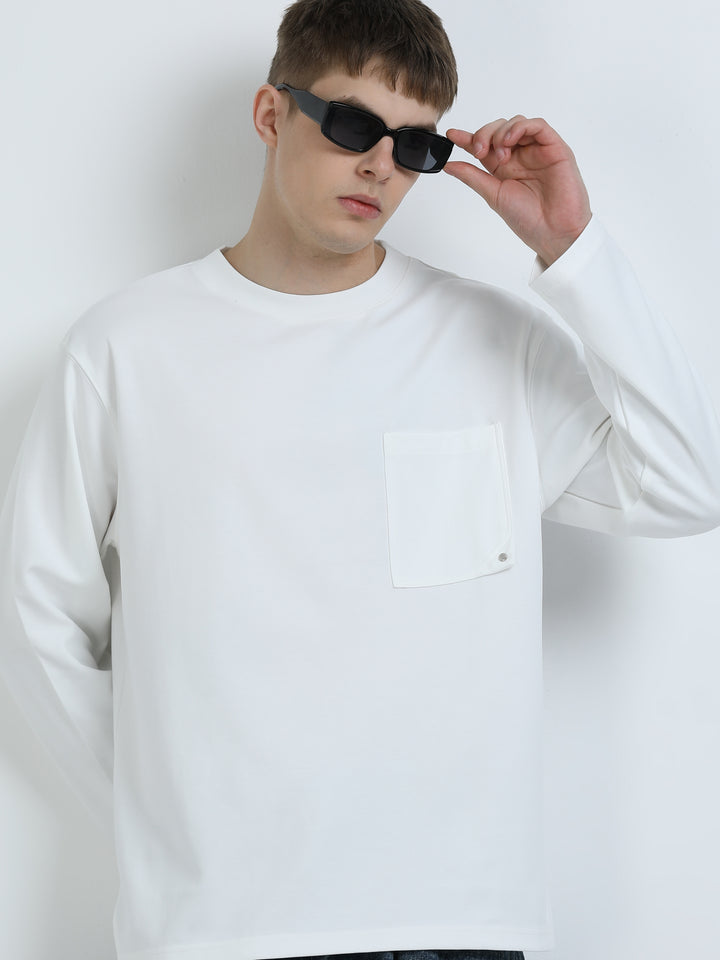 Minimalist Pocket Long-Sleeve Tee
