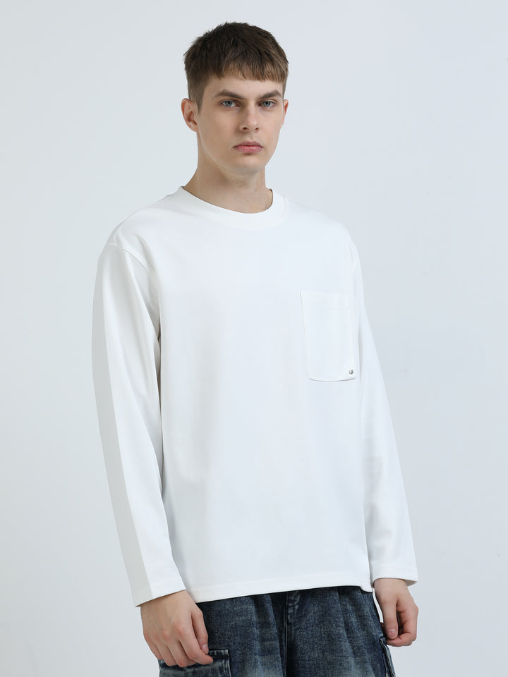 Minimalist Pocket Long-Sleeve Tee