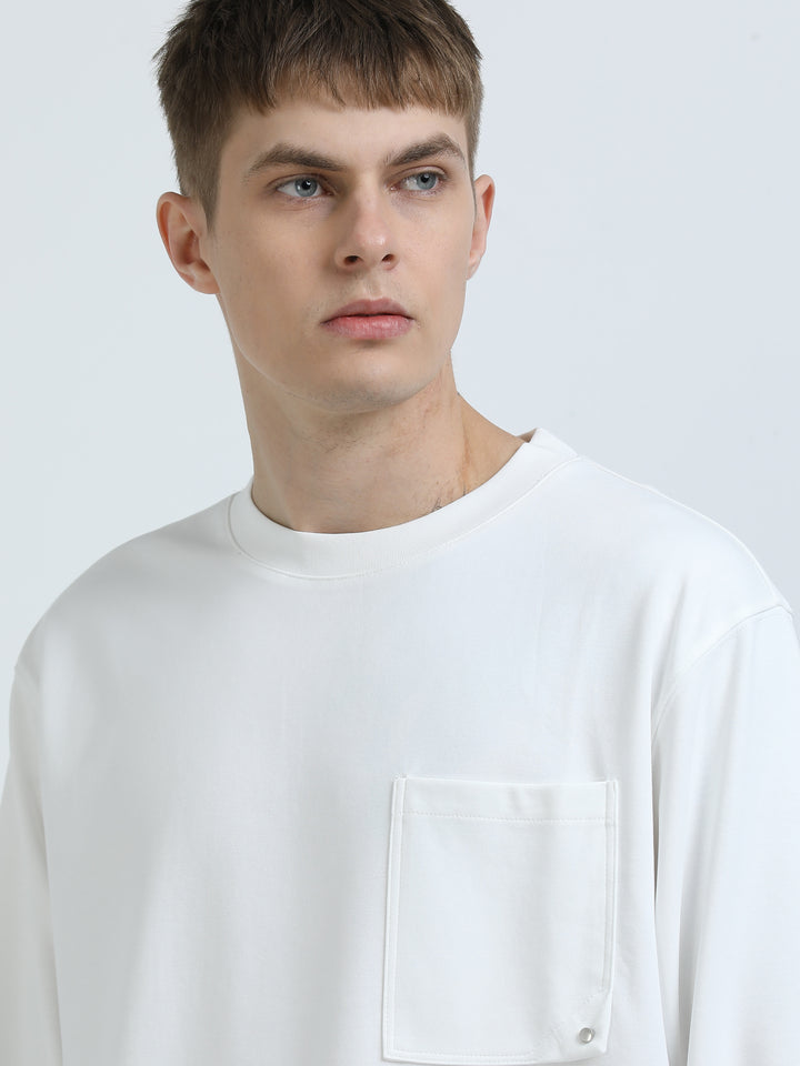 Minimalist Pocket Long-Sleeve Tee