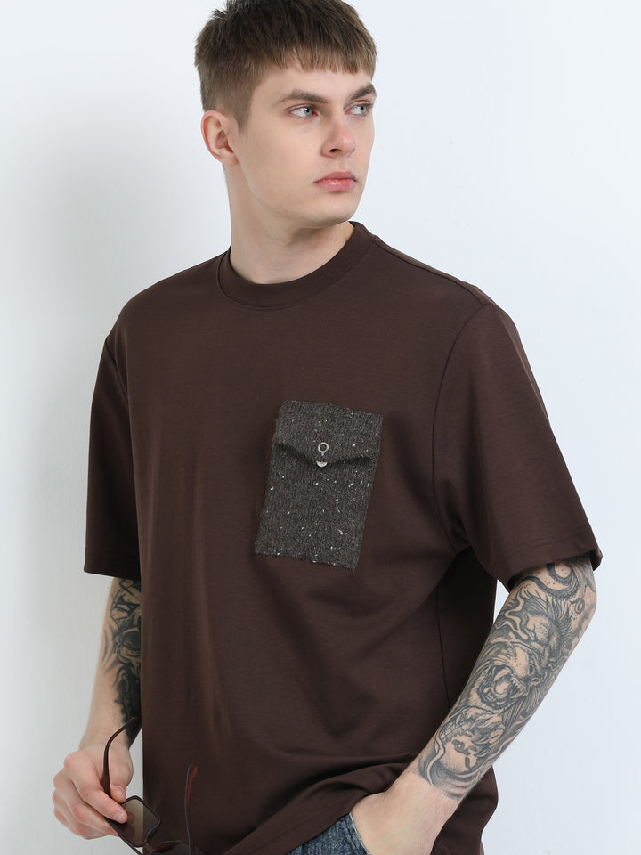 Modern Patch Pocket Oversized Tee