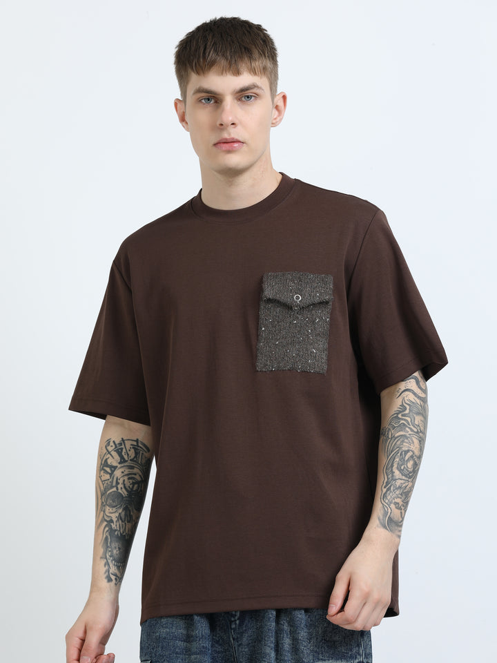 Modern Patch Pocket Oversized Tee