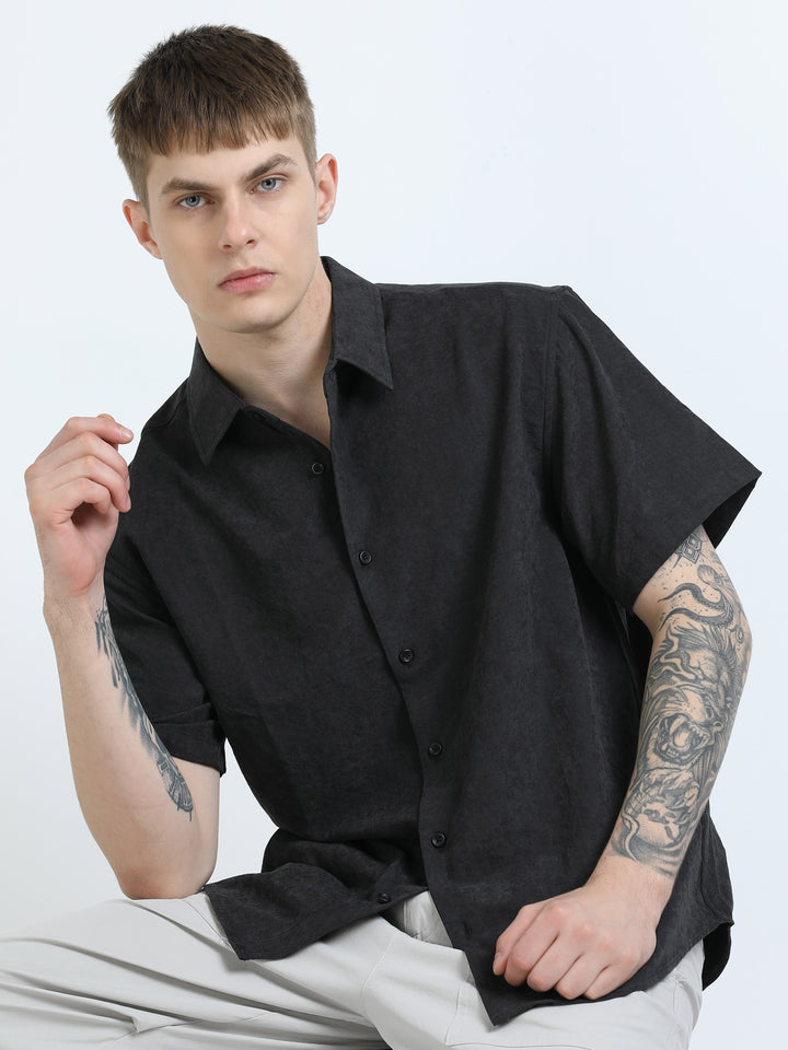 Cotton Short-Sleeve Resort Shirt