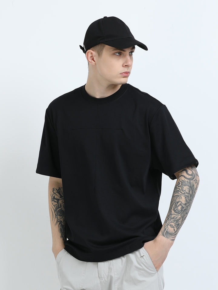 Minimal Line Stitch Tee