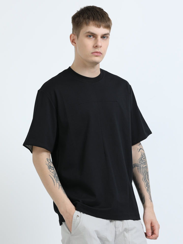 Minimal Line Stitch Tee