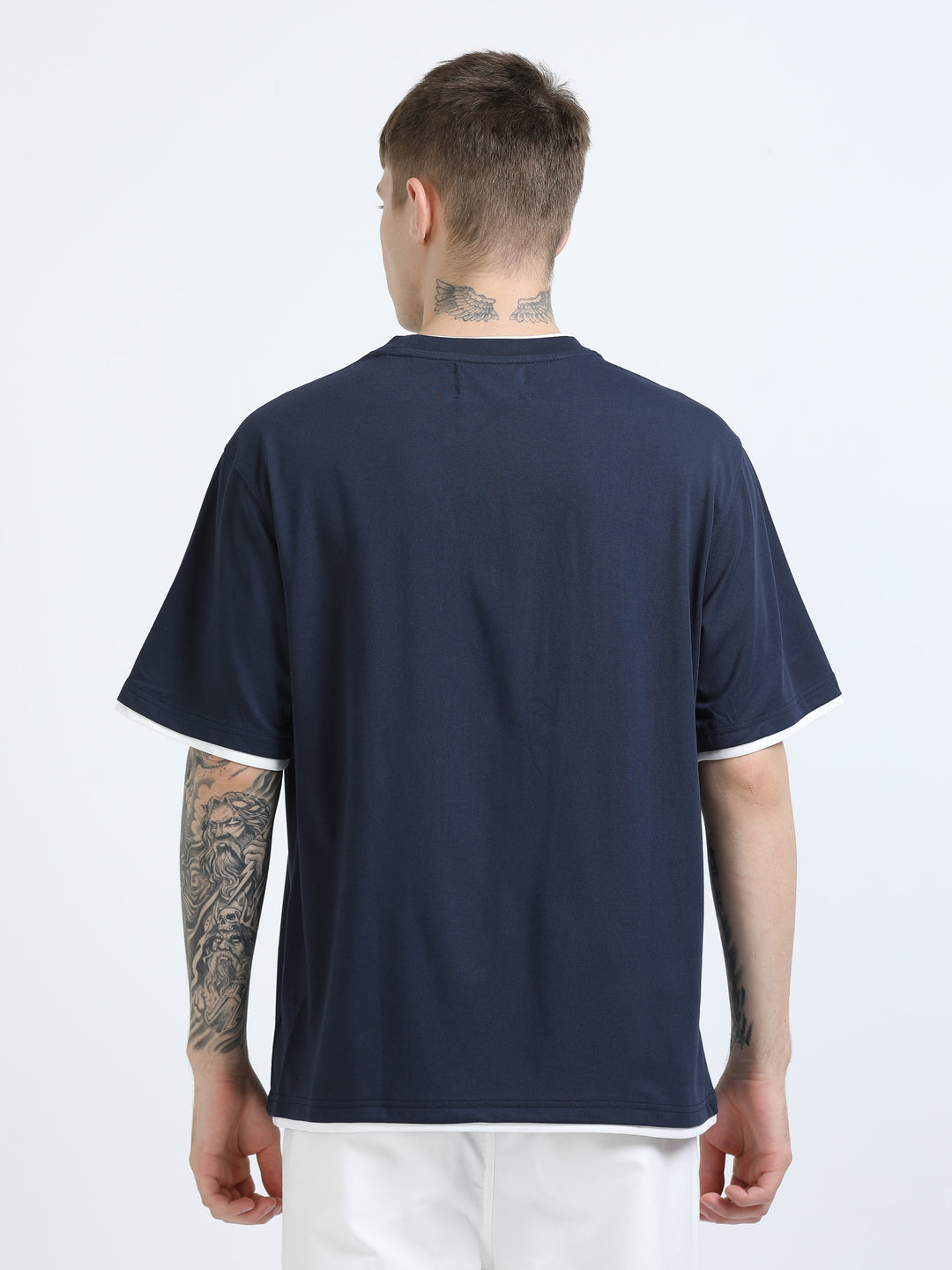 Contrast Trim Relaxed Fit Tee