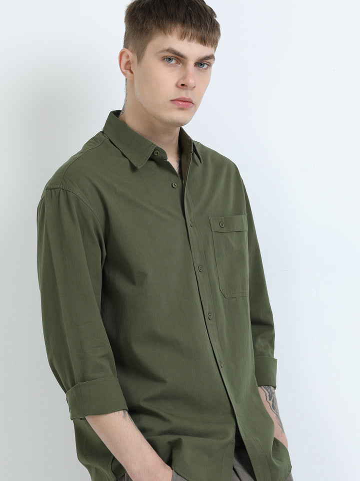 Essential Signature Long Sleeve Shirt